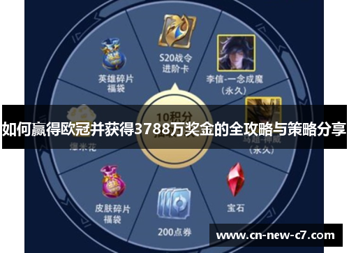 如何赢得欧冠并获得3788万奖金的全攻略与策略分享